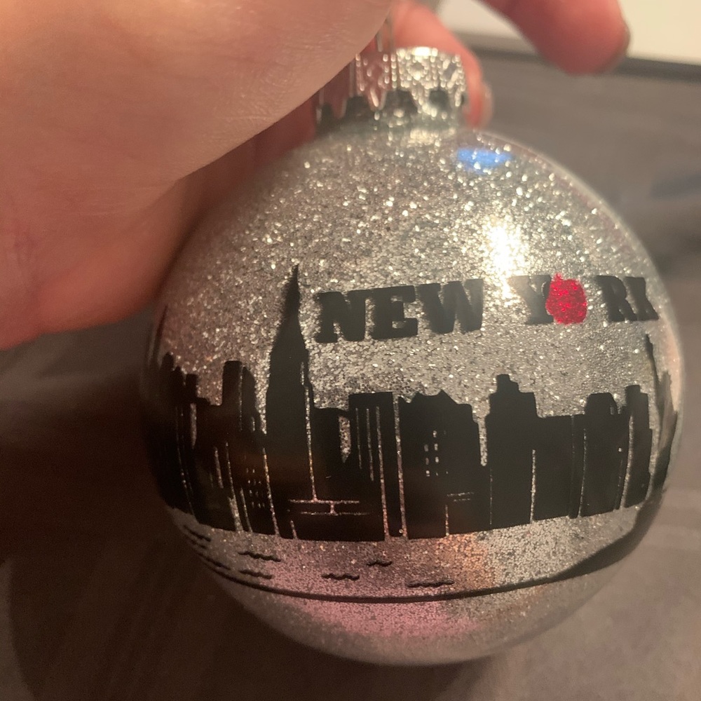 Nyc Christmas ornament.